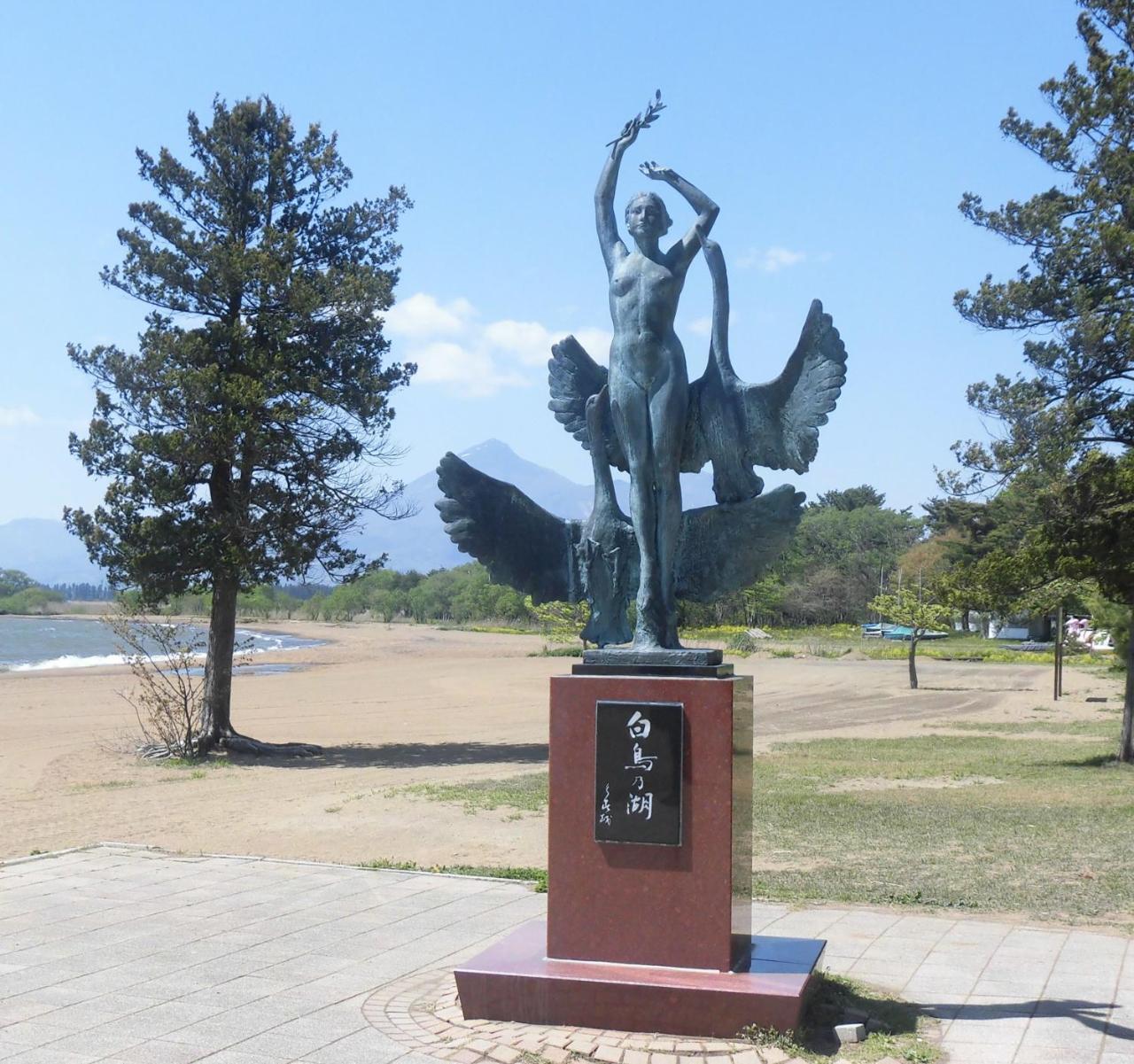 Lakeside Banko Hotel Inawashiro Bagian luar foto
